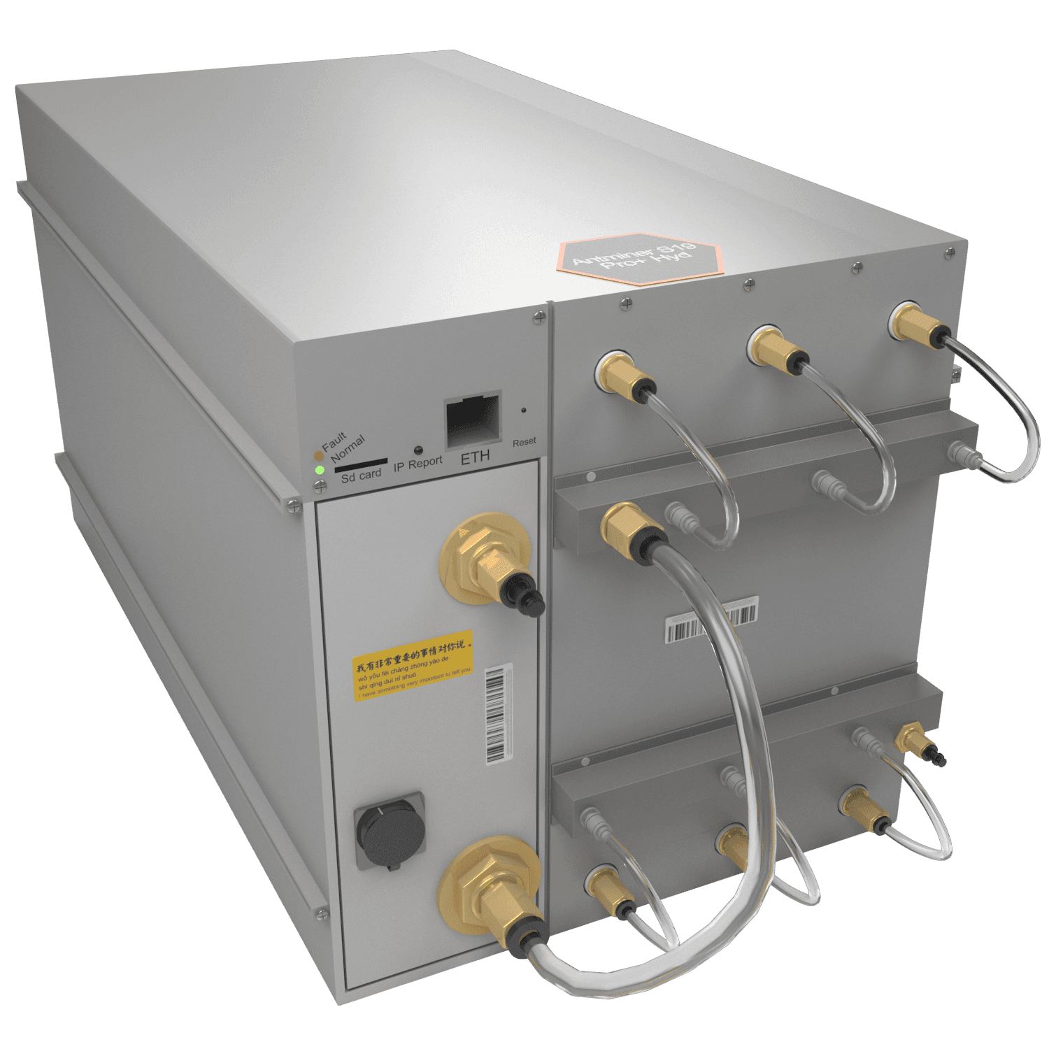 Bitmain S19 Pro+ Hyd Hydro-cooling - 191T